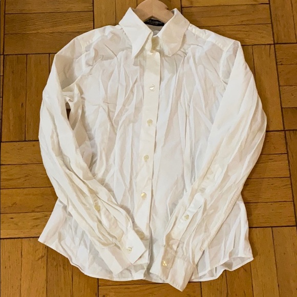 Dolce and Gabbana White Collared shirt 👔 - Picture 4 of 5